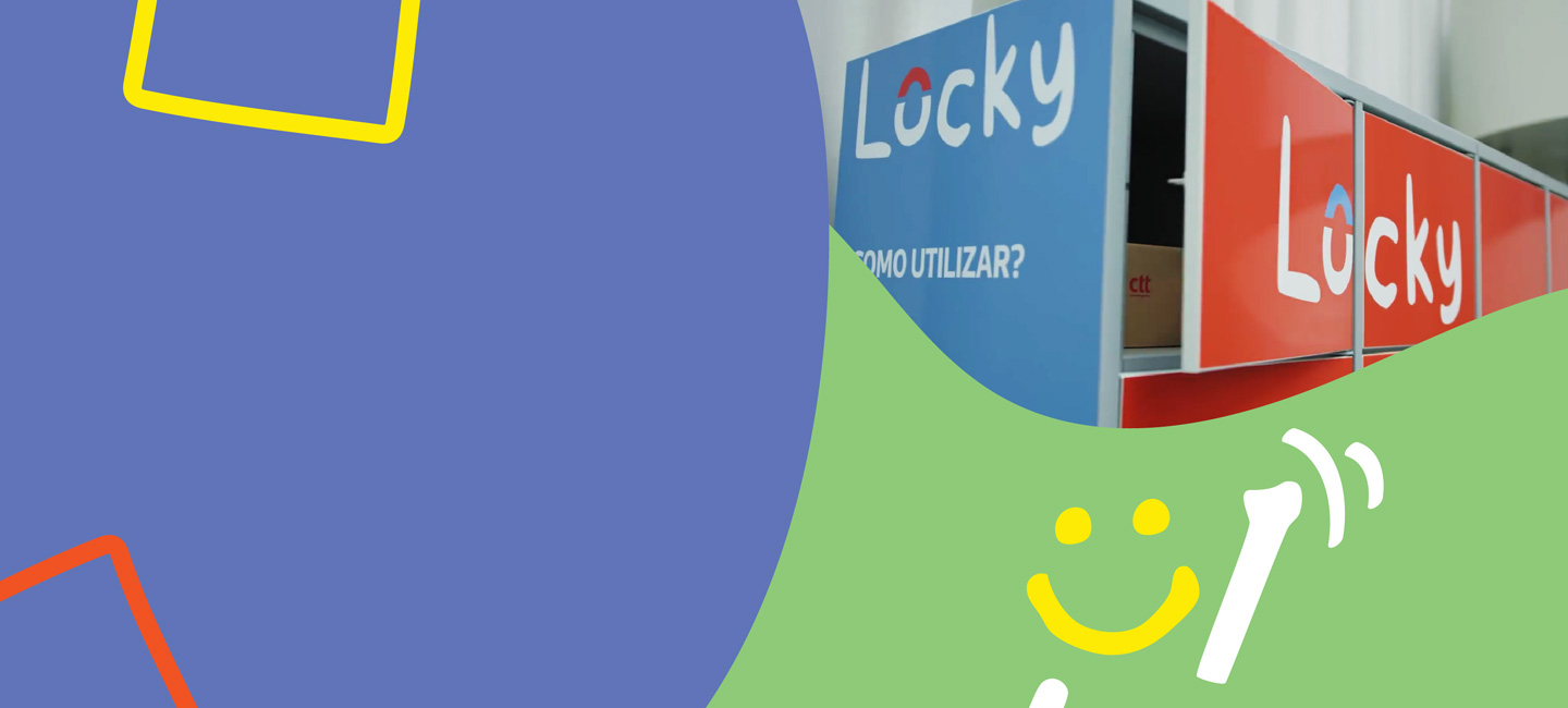Imagem do cacifo Locky com grafismos